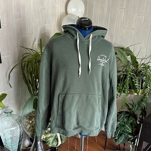 Herschel Supply Company Olive Green Pullover Hoodie